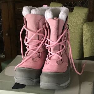 Pink Kamik Winter Boots